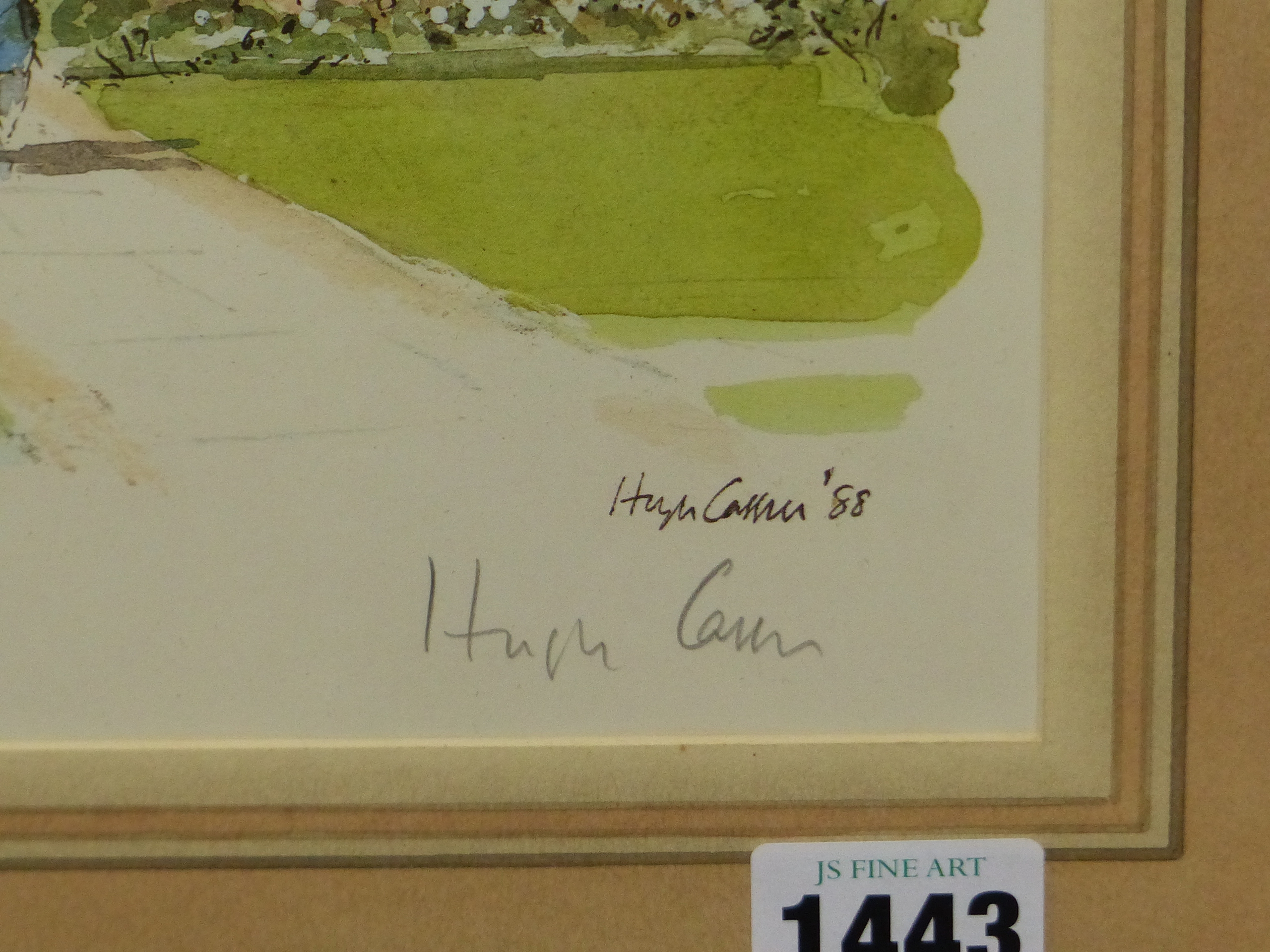 •AFTER HUGH CASSON (1910 - 1999). ARR. MAGDALEN COLLEGE, PENCIL SIGNED LIMITED EDITION COLOUR PRINT. - Image 4 of 4