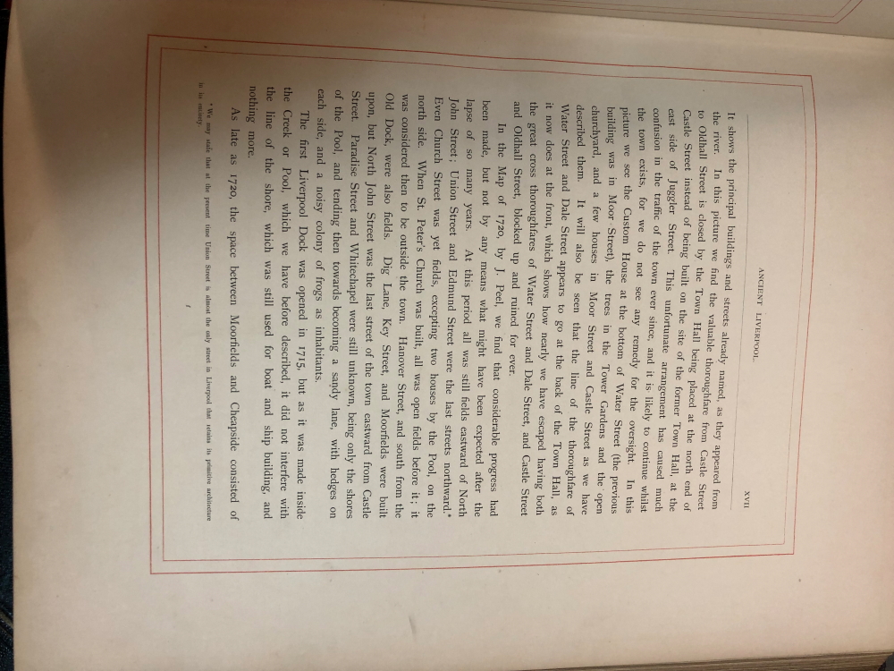 W G HERDMAN, PICTORIAL RELICS OF ANCIENT LIVERPOOL, TWO VOLS, 1878, HALF BOUND IN LEATHER - Image 14 of 22