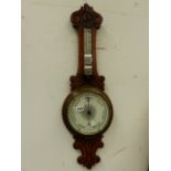 ANTIQUE ANEROID BAROMETER