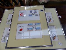 A GROUP OF BAHRAIN FIRST DAY COVERS.