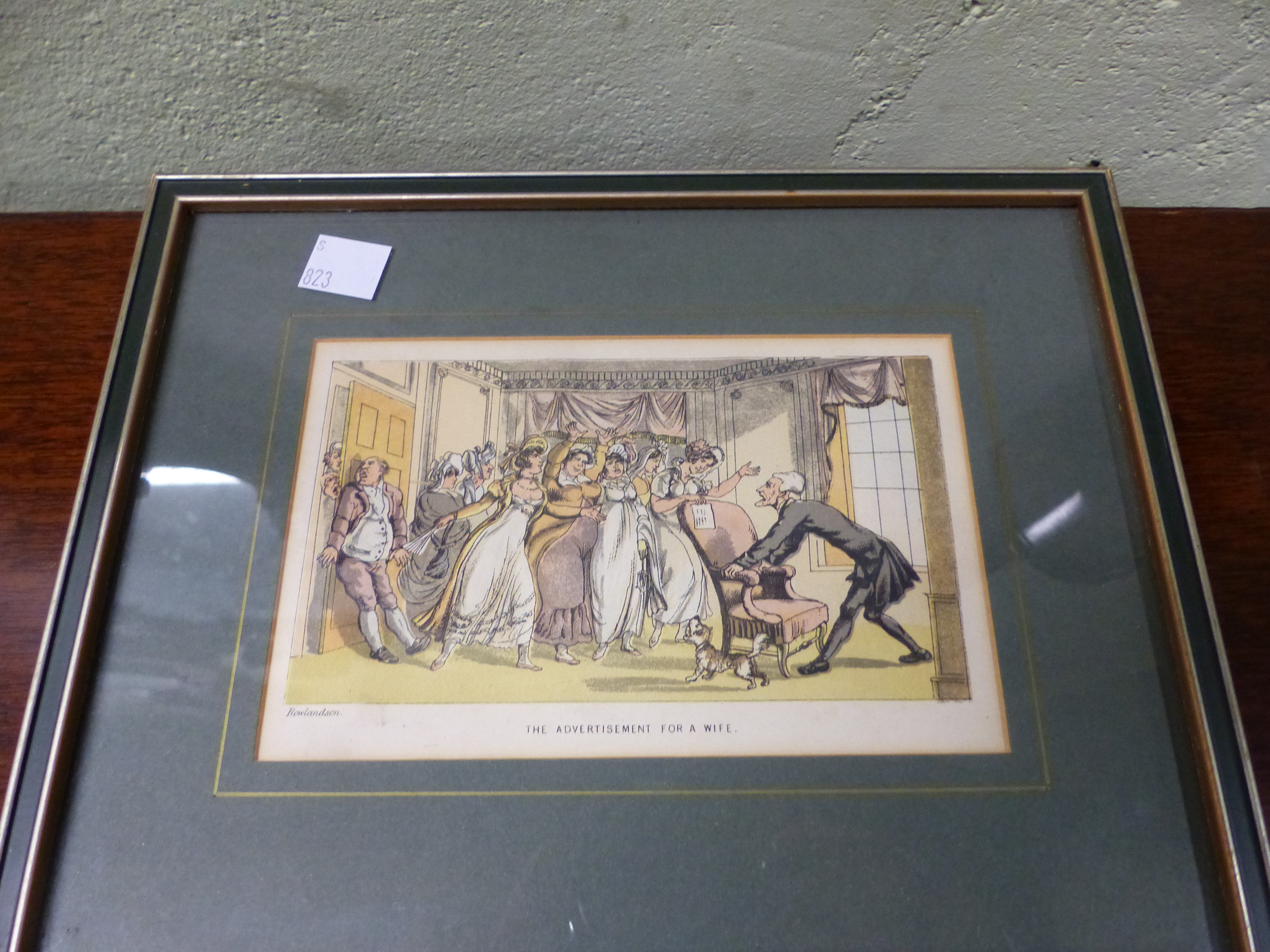 A SMALL COLLECTION OF ANTIQUE AND LATER CARICATURE PRINTS, INCLUDING DR SYNTAX AFTER ROWLANDSON AND - Image 6 of 16