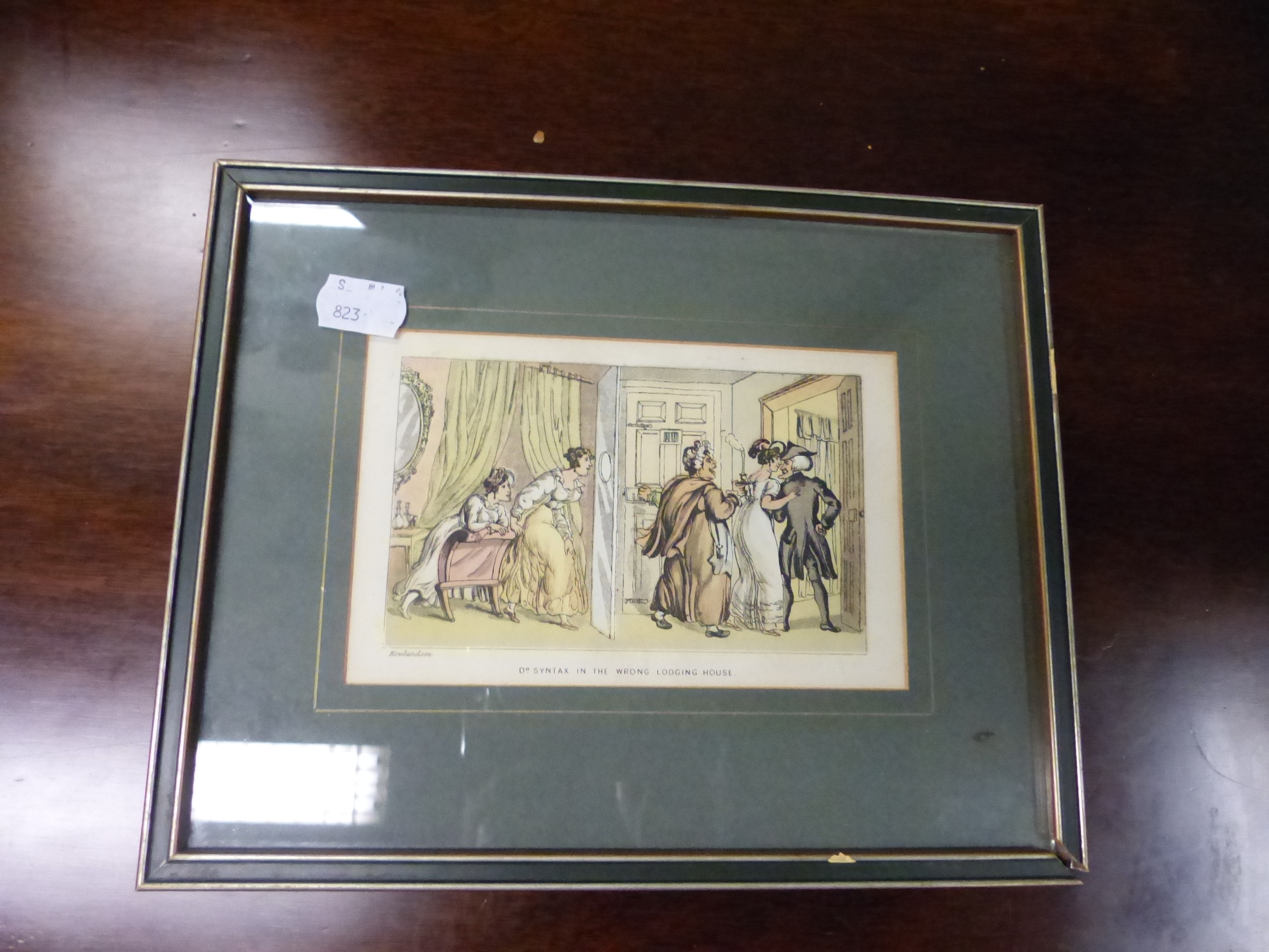 A SMALL COLLECTION OF ANTIQUE AND LATER CARICATURE PRINTS, INCLUDING DR SYNTAX AFTER ROWLANDSON AND - Image 9 of 16