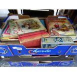 A QUANTITY OF VINTAGE CHILDREN'S BOOKS, BIGGLES, BLYTON, AND OTHERS.