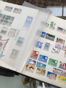 A COLLECTION OF GB AND COMMONWEALTH STAMPS IN ALBUMS ETC