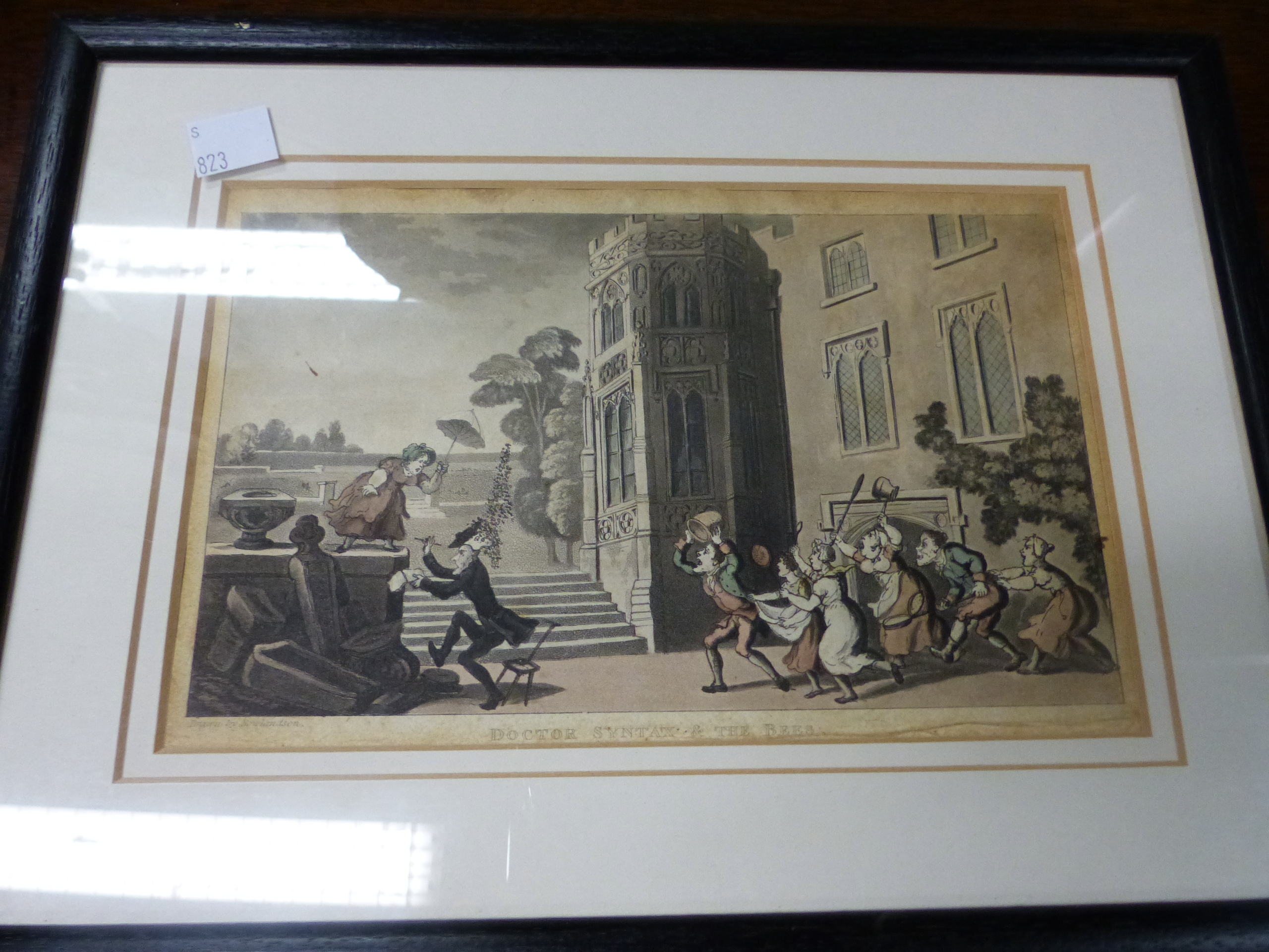 A SMALL COLLECTION OF ANTIQUE AND LATER CARICATURE PRINTS, INCLUDING DR SYNTAX AFTER ROWLANDSON AND - Image 16 of 16