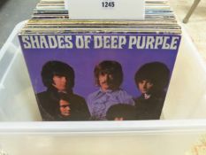 FIFTEEN DEEP PURPLE LP RECORDS, TO INCLUDE HONG KONG PRESS OF SHADES OF DEEP PURPLE, 2nd PRESS OF DE