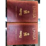PERCIVAL LANDON, LHASA, TWO VOLS, 1905, BOUND IN RED CLOTH