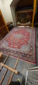 A PERSIAN CARPET OF CLASSIC DESIGN. 406 x 303cm