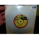RECORDS. A CALTONE LABEL 7" SINGLE, CAT. No. 116, ROSES ARE RED MY LOVE BY CLAUDETTE THOMAS AND NEA