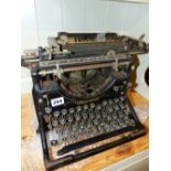 A VINTAGE UNDERWOOD TYPEWRITER