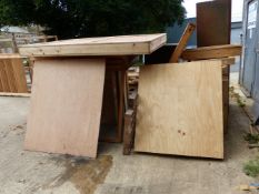 A QUANTITY OF BESPOKE SHIPPING CRATES