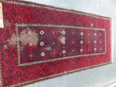 A BELOUCH RUG, 230 x 110cm