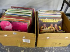 A COLLECTION OF LP AND 45 RPM SINGLES, POP CLASSICAL AND EASY LISTENING