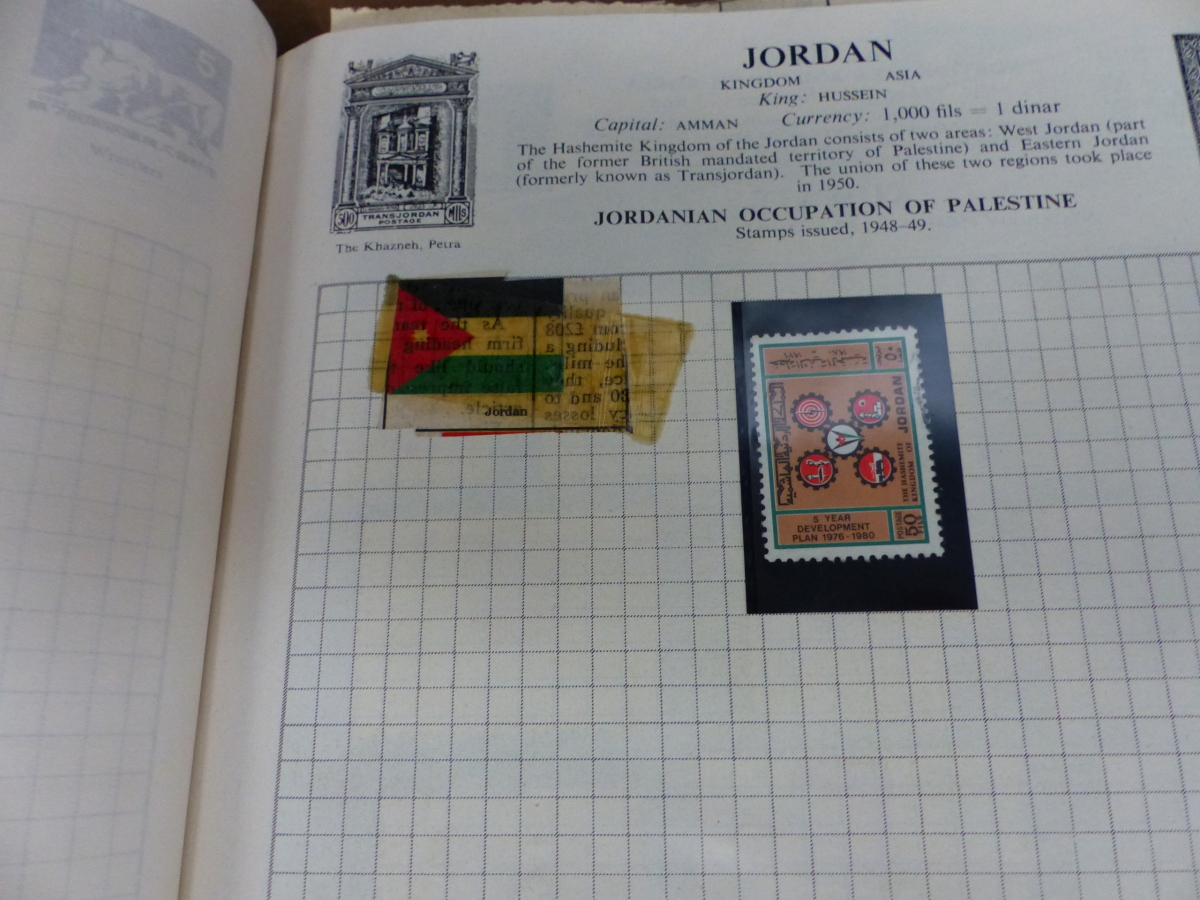 FIVE VARIOUS STAMP ALBUMS. - Image 7 of 14