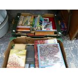 A QUANTITY OF BOOKS, ART, WAR, NATURE AND OTHER SUBJECTS