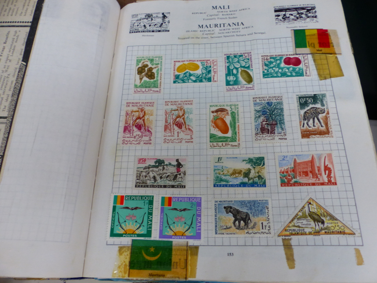 FIVE VARIOUS STAMP ALBUMS. - Image 12 of 14