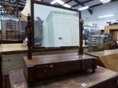 A 19th C. SWING TOILET MIRROR.