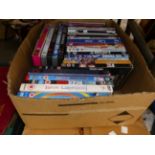 A QUANTITY OF DVDS