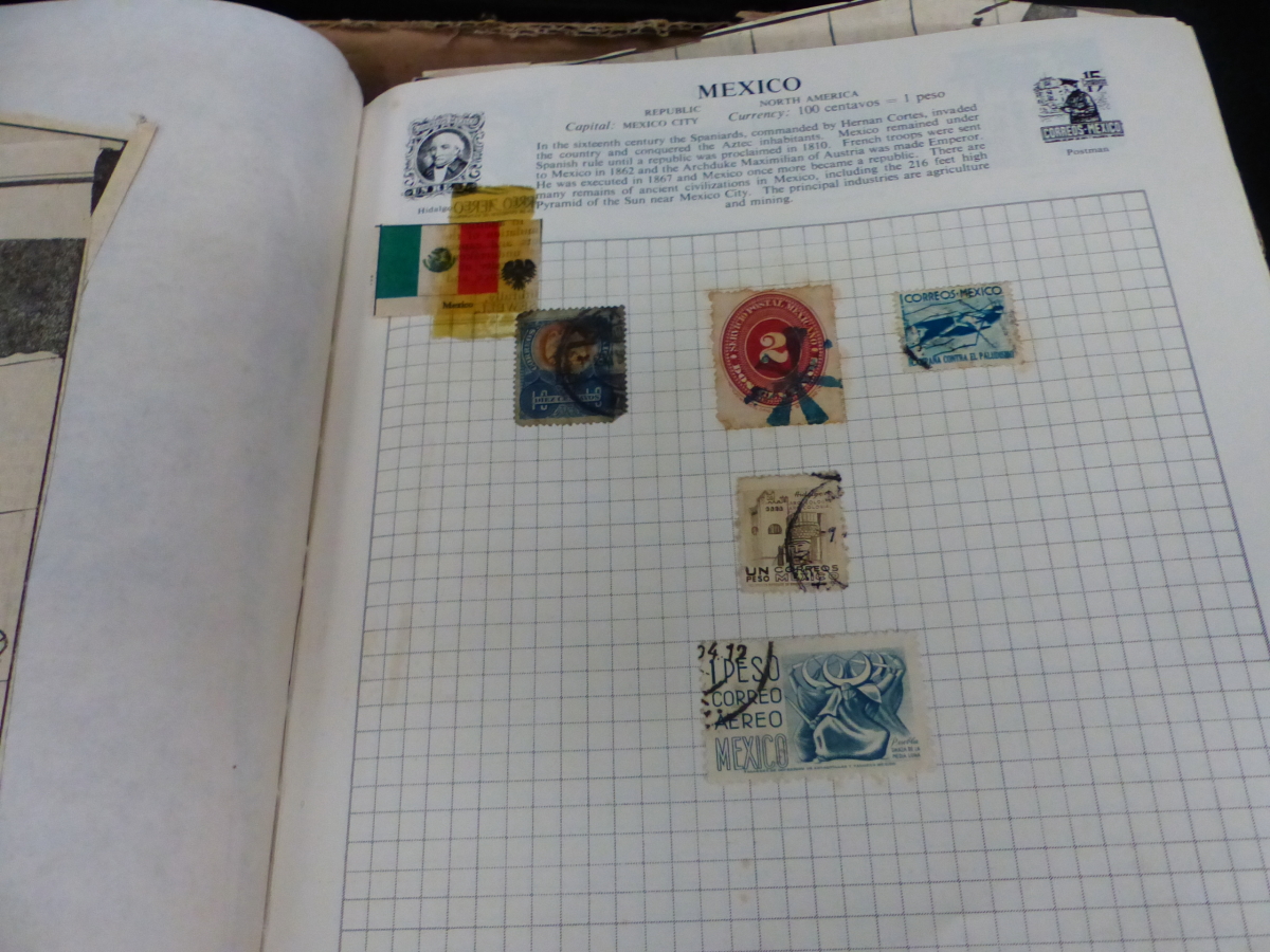 FIVE VARIOUS STAMP ALBUMS. - Image 14 of 14