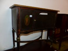 AN EDWARDIAN WASH STAND, 76 x 40 x H. 74cms.