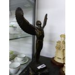 A BRONZE FIGURE OF A WINGED MAN, POSSIBLY ICARUS