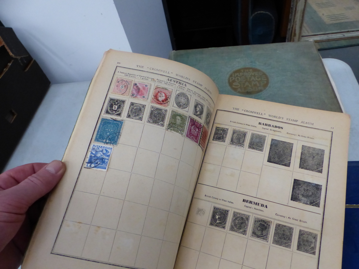 VARIOUS WORLD STAMPS IN ALBUMS. - Image 5 of 8