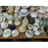 SUSIE COPPER, HORNSEA TOGETHER WITH OTHER TEA AND DINNER WARES