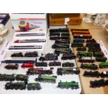 HORNBY, BACHMANN AND OTHER OO GAUGE ELECTRIC LOCOMOTIVES AND CARRIAGES