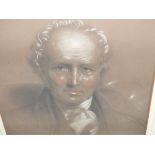 A 19TH CENTURY PASTEL PORTRAIT OF A GENTLEMAN, 58 x 45cm