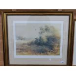 AFTER JOHNATHAN SAINSBURY, THREE PENCIL SIGNED LIMITED EDITION COLOUR PRINTS OF GUN DOGS AND GAME