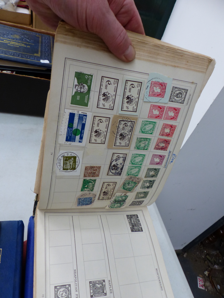 VARIOUS WORLD STAMPS IN ALBUMS. - Image 7 of 8