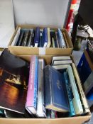 QUANTITY OF NAVAL BOOKS TO INCLUDE NELSON ETC