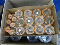 A QUANTITY OF KILNER JARS ETC.