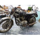 TRITON MOTORCYCLE ( NORTON/TRIUMPH) ONE OWNER SINCE THE 1970'S BARN FIND C/W V5
