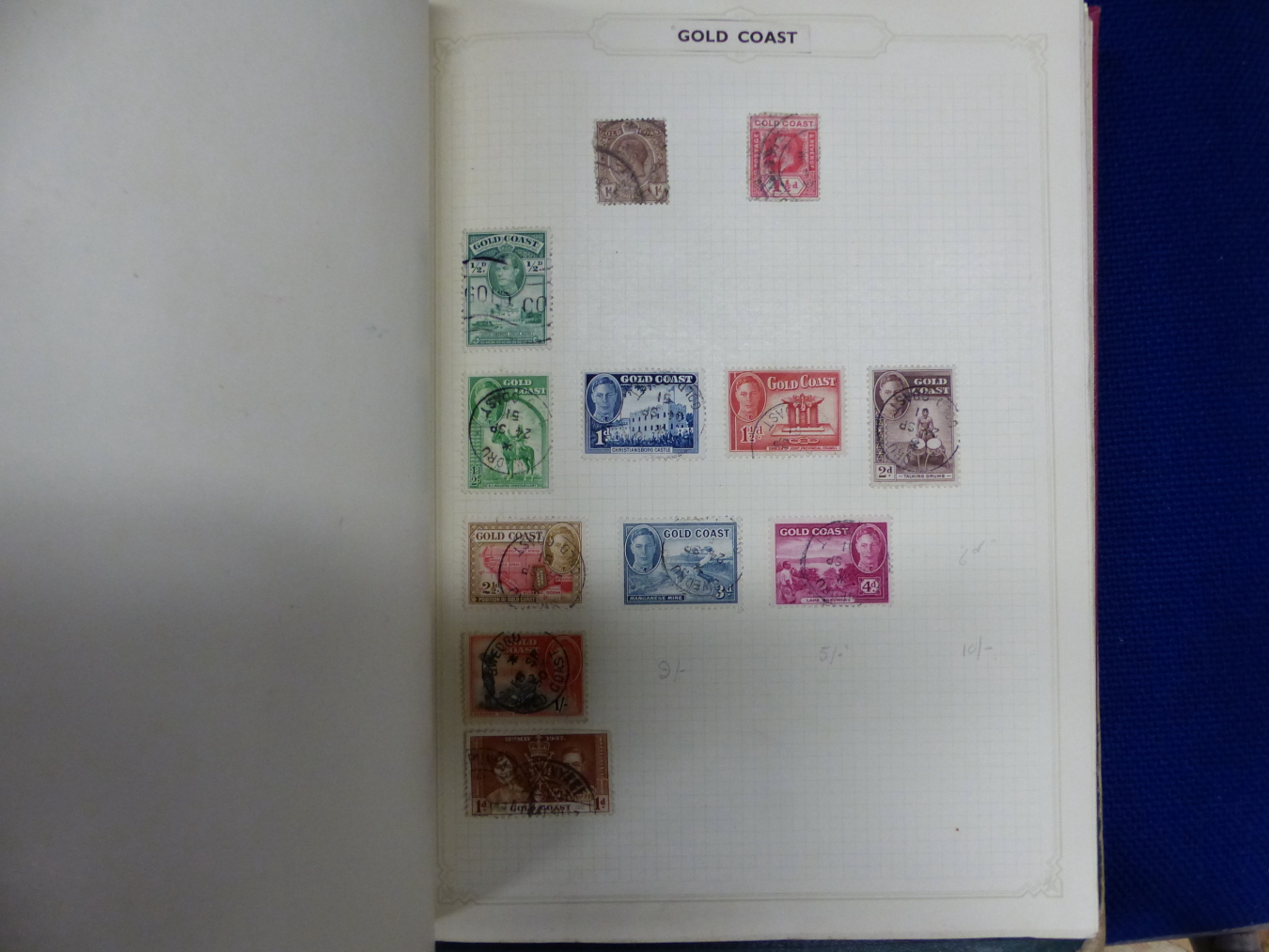 FOUR ALBUMS OF MID 19th TO MID 20th C. WORLD POSTAGE STAMPS - Image 28 of 34