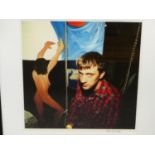 •TOM SHEEHAN. ARR. GRAHAM COXON (BLUR), SIGNED COLOUR PHOTOGRAPHIC PRINT, 47 x 46cms.