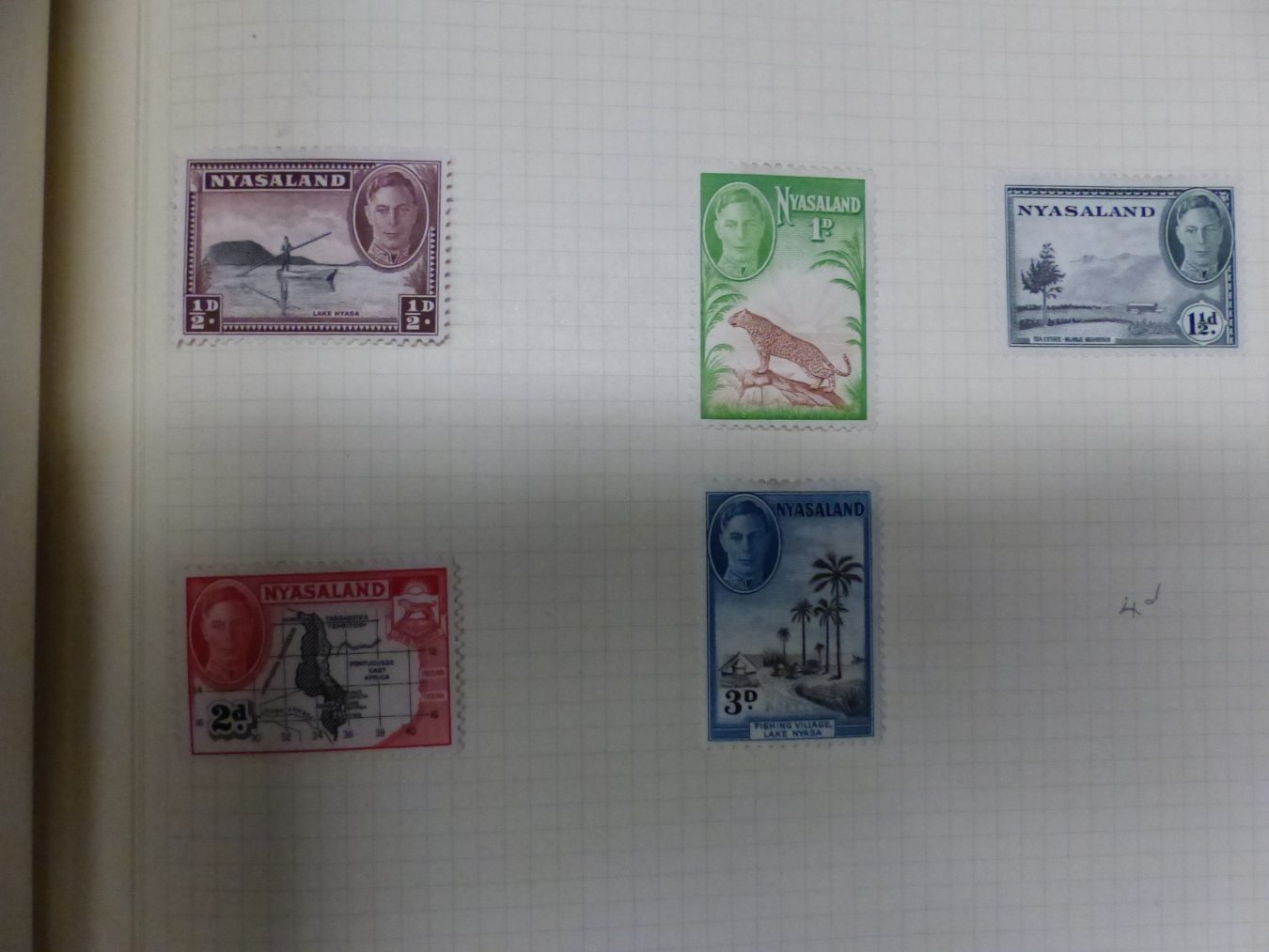 FOUR ALBUMS OF MID 19th TO MID 20th C. WORLD POSTAGE STAMPS - Image 26 of 34