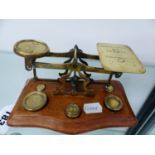 A SET OF POSTAL SCALES, JOHN HEATH BIRMINGHAM