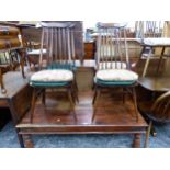 A LARGE EASTERN HARDWOOD COFFEE TABLE.