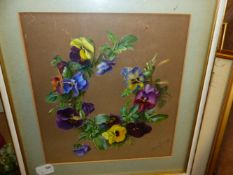 SELMA GASPART? (LATE 19th C.) A COLLECTION OF BOTANICAL STUDIES SOME SIGNED. WATERCOLOUR. SIZES VARY