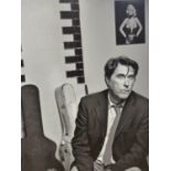 •SOREN SOLKAER. ARR. BRYAN FERRY, SIGNED LIMITED EDITION BLACK AND WHITE PHOTOGRAPHIC PRINT, 1/12,