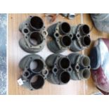 SIX NEW /OLD STOCK TRIUMPH TWIN CYLINDER ENGINE BARRELS