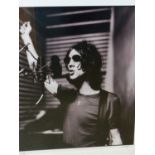 •KEVIN WESTENBERG. ARR. RICHARD ASHCROFT, SIGNED LIMITED EDITION BLACK AND WHITE PHOTOGRAPHIC PRINT,