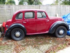 A 1948 MORRIS 8 SALOON REG- 482XUJ, 4 OWNERS FROM NEW.C/W V5C, VARIOUS HISTORY AND MANUALS ETC.