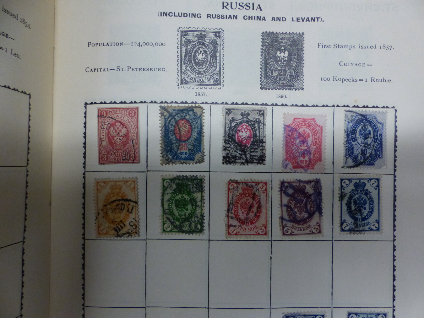 FOUR ALBUMS OF MID 19th TO MID 20th C. WORLD POSTAGE STAMPS - Image 19 of 34