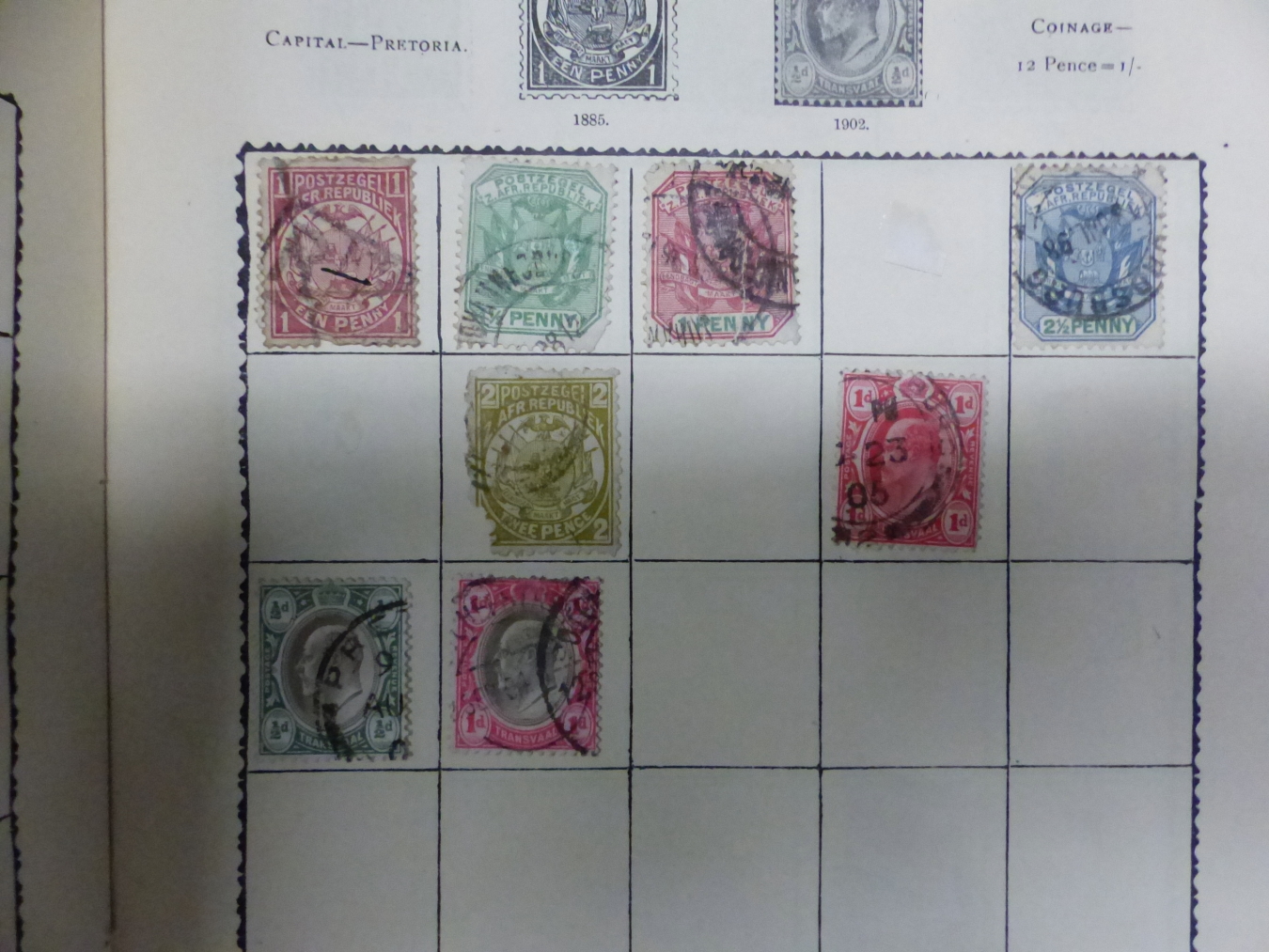 FOUR ALBUMS OF MID 19th TO MID 20th C. WORLD POSTAGE STAMPS - Image 18 of 34