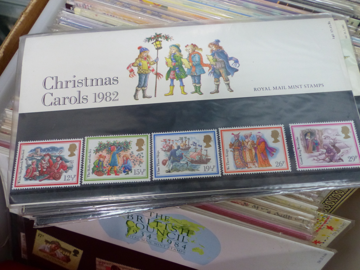 A LARGE COLLECTION OF ROYAL MAIL MINT STAMPS. - Image 3 of 3