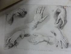 AN INTERESTING GROUP OF 19th C. FIGURAL PRINTS PUBLISHED AS DRAWINGS AIDS. MANY BY FORES AS WELL