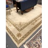 AN ORIENTAL CARPET OF CHINESE DESIGN,, 360 x 264cms