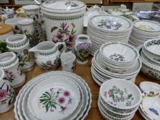 AN EXTENSIVE COLLECTION OF PORT MEIRION BOTANIC GARDENS PATTERN, DINNER AND STORAGE WARES.